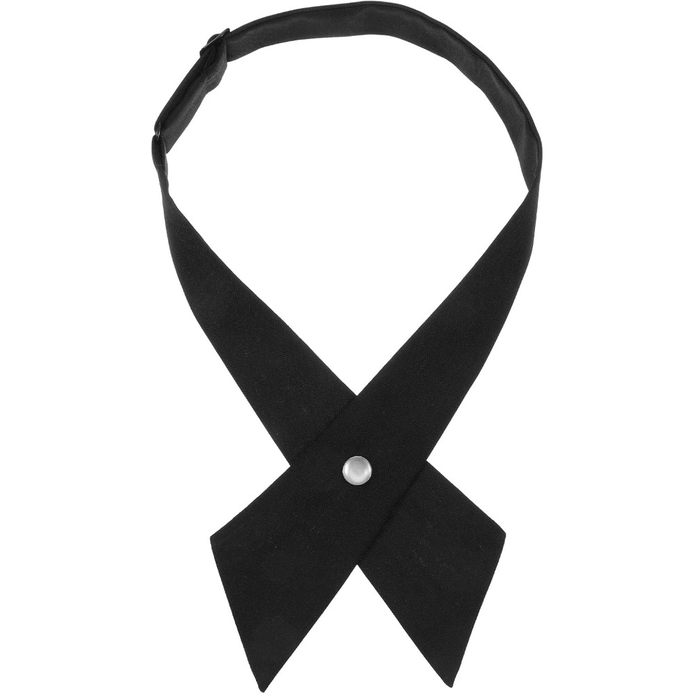 Bow Tie Pre Tied - Verstellbare Vorgebundene Kreuzschlüssel-Fliege für Schuluniformen und