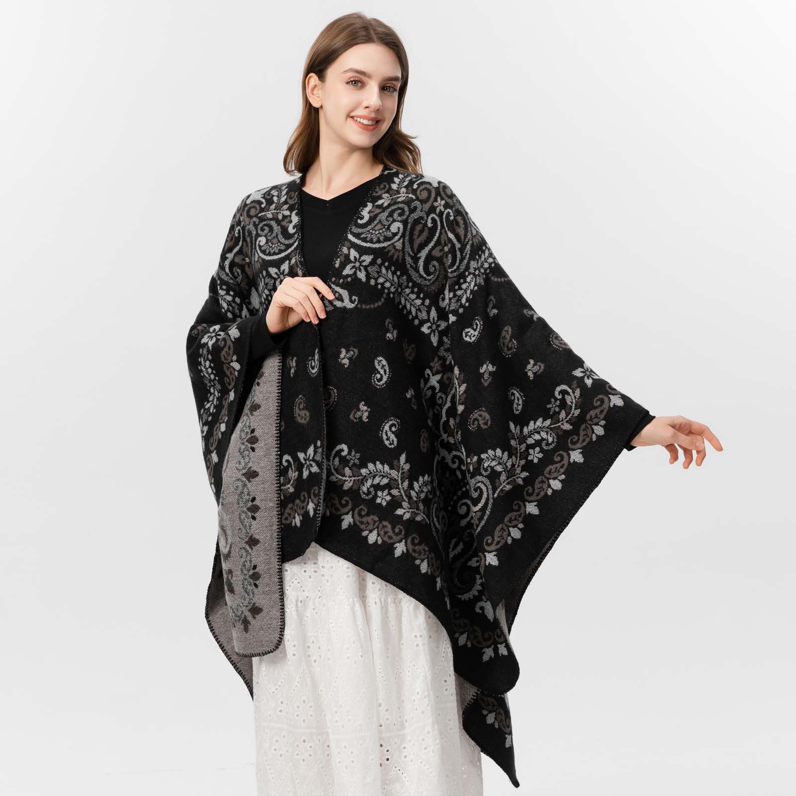 Stole Wedding Shawl - Luxuriöser Damen-Kaschmirschal Jacqumus Femme Stola Winter