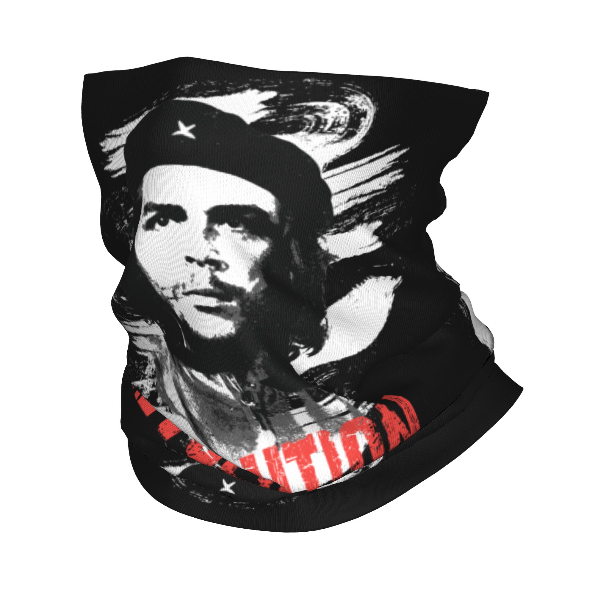 Neck Warmer Tube - Benutzerdefinierte Che Guevara Revolution Bandana Halswärmer