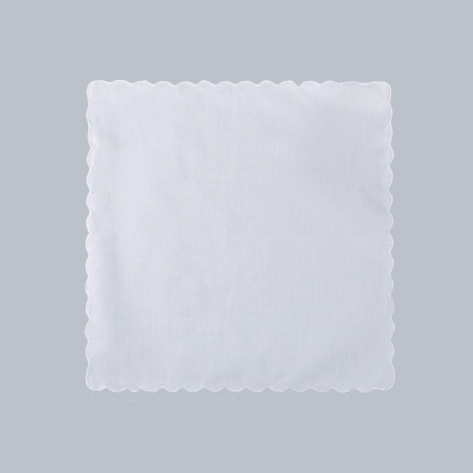 Handkerchief Cotton Men - 6 Stück Baumwolltaschentücher für Damen, Weiche