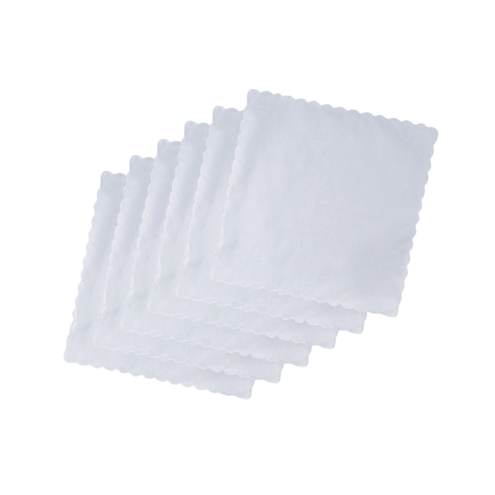 6 Stück Baumwoll-Taschentücher – Handkerchief Cotton Men Bewertung und Preis