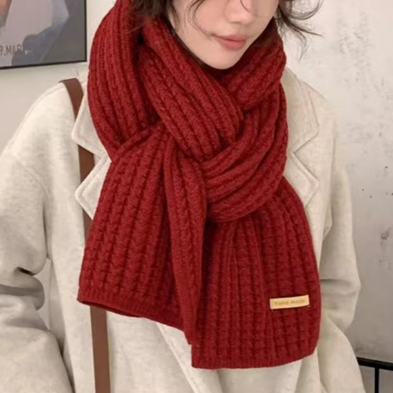 Dicker Zopfmuster-warmer Kasch – Muffler Men Wool Bewertung und Preis