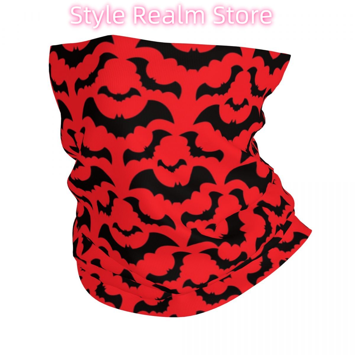 Gothic Hexe Fledermäuse Muster – Neck Warmer Tube Bewertung und Preis
