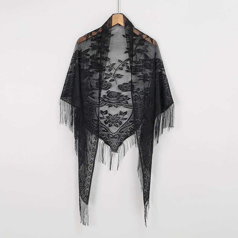 Neue Stickerei Spitze Schal Sc – Stole Wedding Shawl Bewertung und Preis