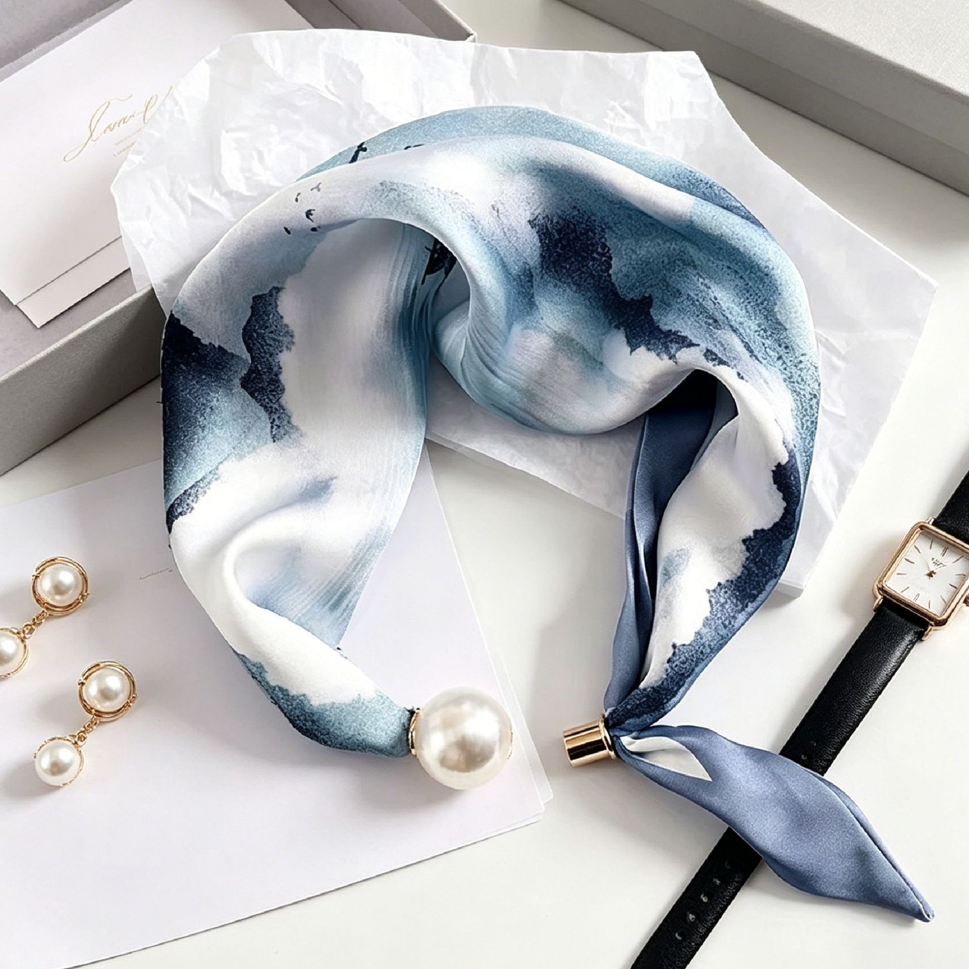 Luxuriöser Knight Pearl Magnet – Face Scarf Mask Bewertung und Preis