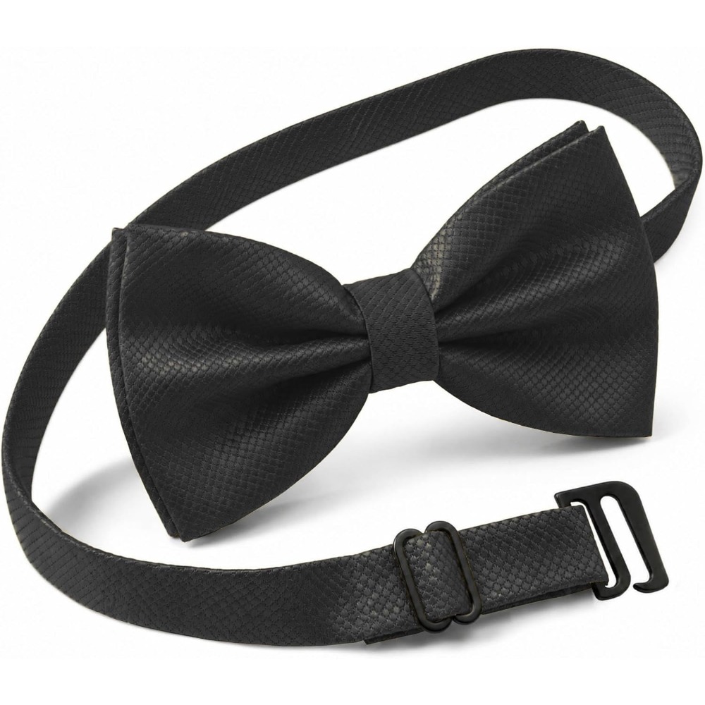 Polyester Einfarbige Vorgefert – Bow Tie Pre Tied Bewertung und Preis