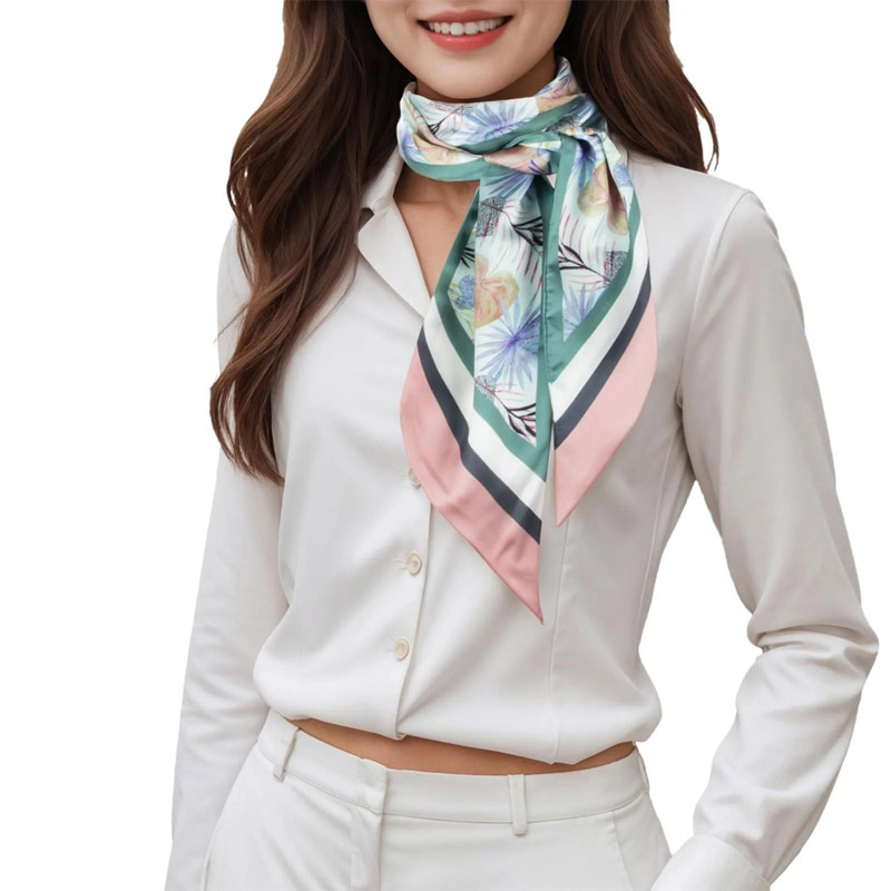 Mode Streifen Haar Band Schal  – Silk Tie Striped Bewertung und Preis