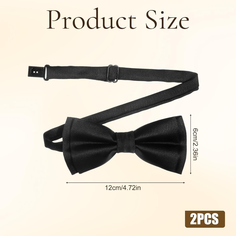 Herrenfliege, 2er-Pack Einfarb – Bow Tie Pre Tied Bewertung und Preis