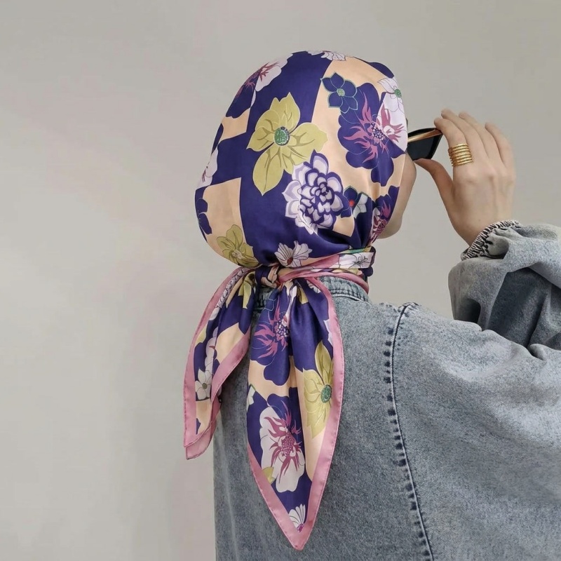 Bedruckter Seidenschal, Modisc – Face Scarf Mask Bewertung und Preis