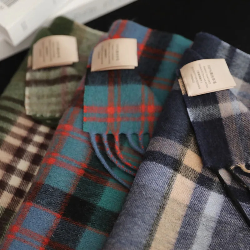 Hohe Qualität 100% Wolle Schal – Muffler Men Wool Bewertung und Preis