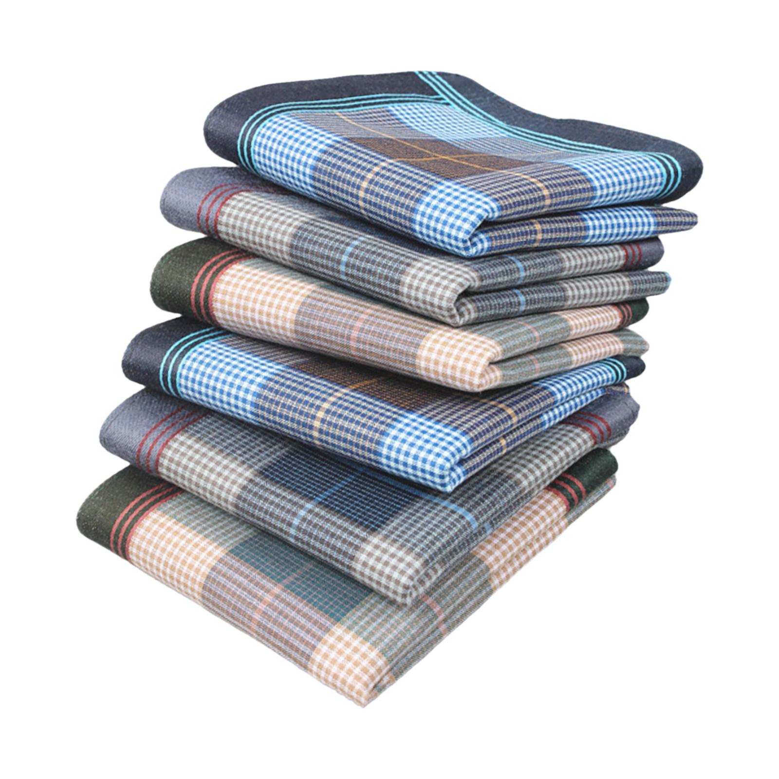 6 Stück Taschentücher, univers – Handkerchief Cotton Men Bewertung und Preis