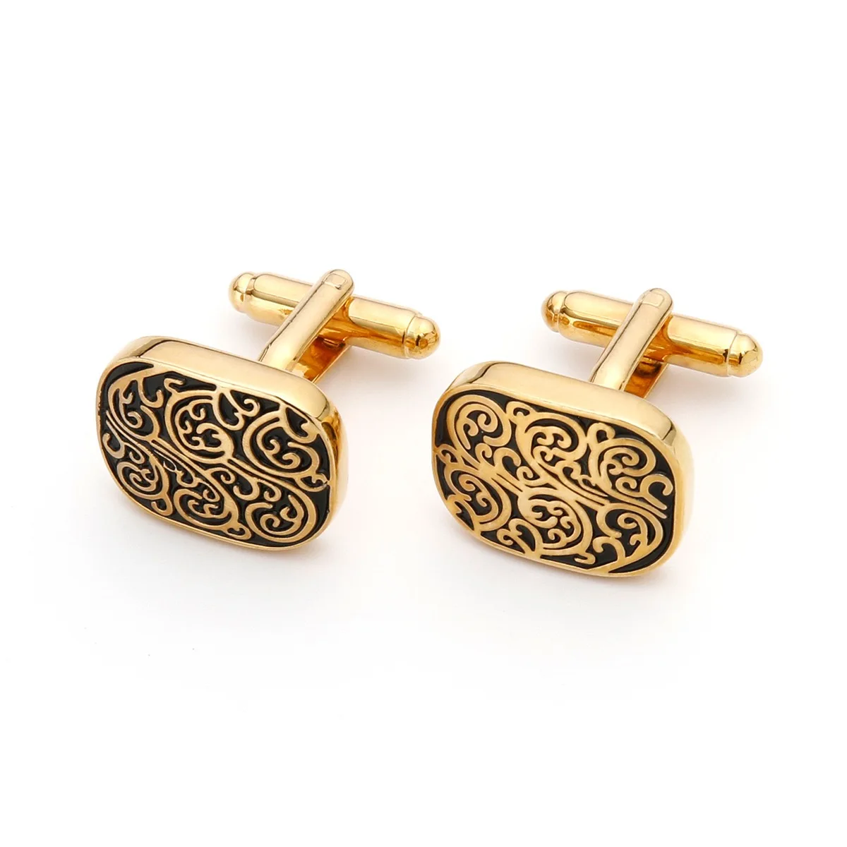 Hohe Qualität Gold Manschetten – Tie Clip Silver Bewertung und Preis