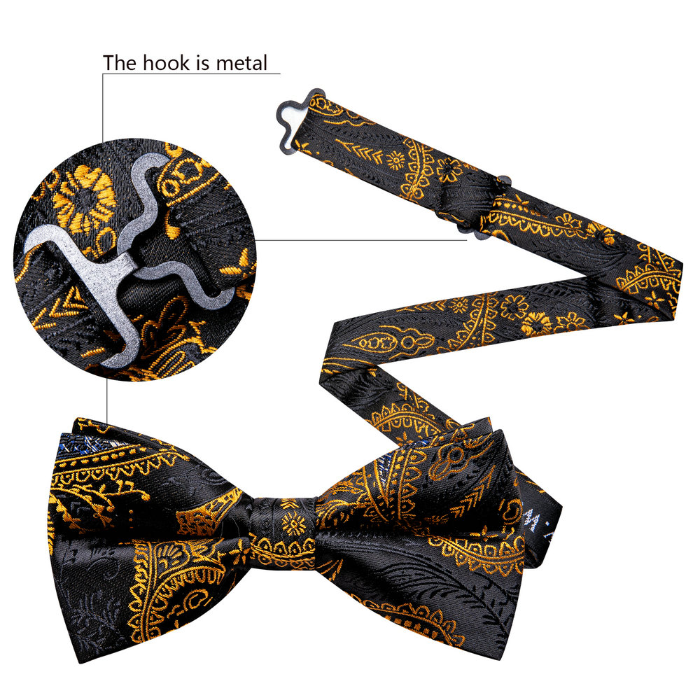 Barry.Wang Herren-Fliege aus S – Bow Tie Pre Tied Bewertung und Preis