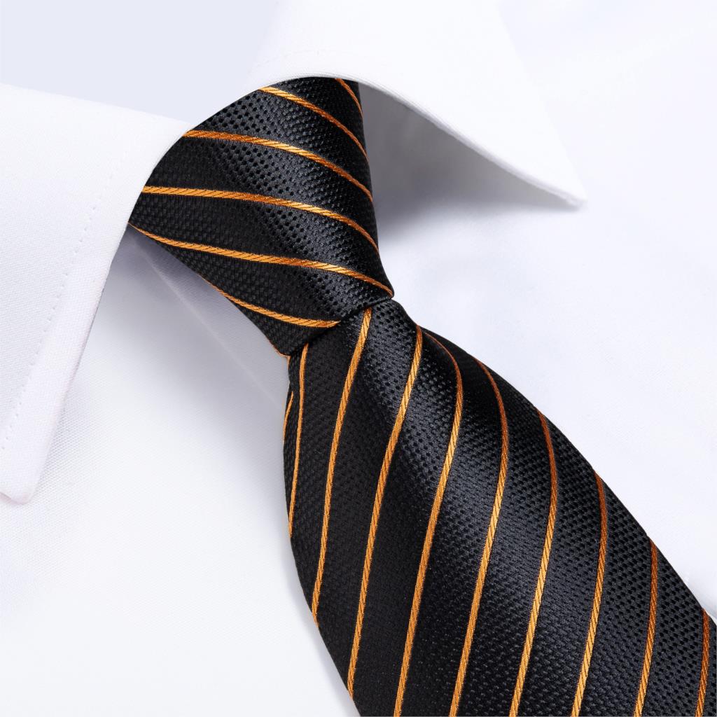DiBanGu Designer Herren Hochze – Silk Tie Striped Bewertung und Preis