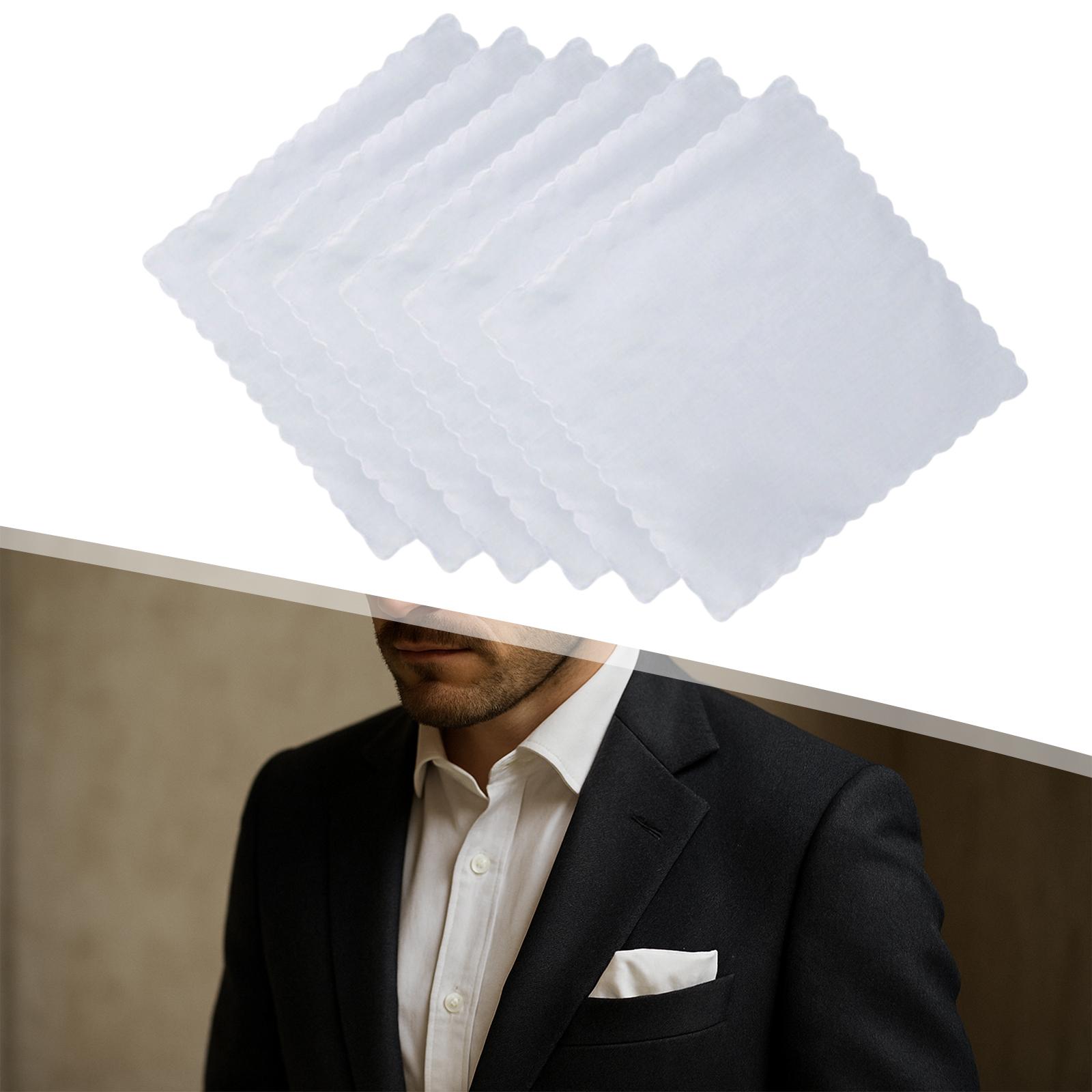 6 Stück Baumwolltaschentücher  – Handkerchief Cotton Men Bewertung und Preis
