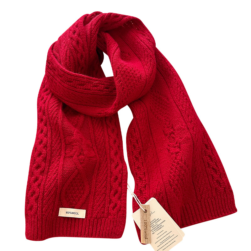Luxuriöser Schal aus 100 % Wol – Muffler Men Wool Bewertung und Preis