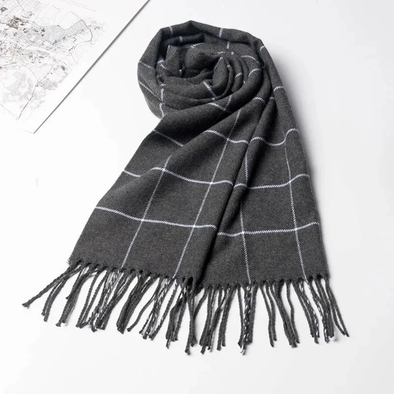 2024 neue Winter Männer Schal  – Muffler Men Wool Bewertung und Preis